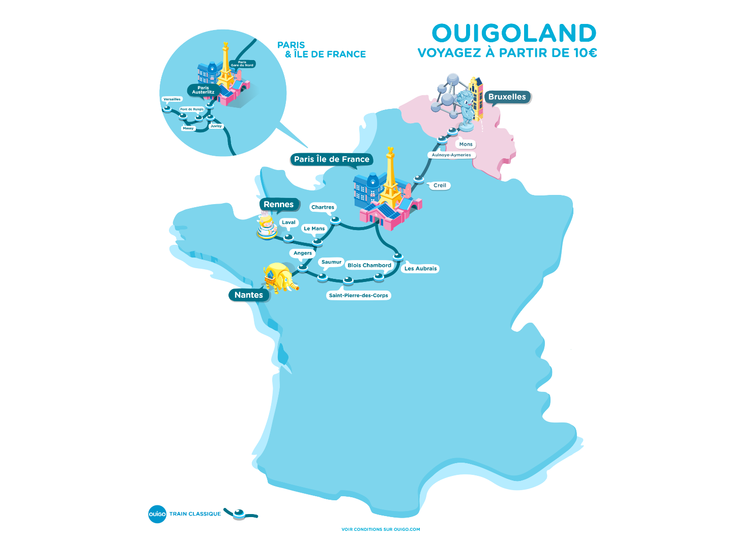 Découvrez nos destinations Train Classique