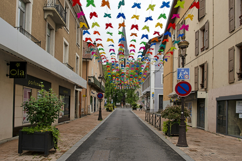 Rue Gambetta à Albertville