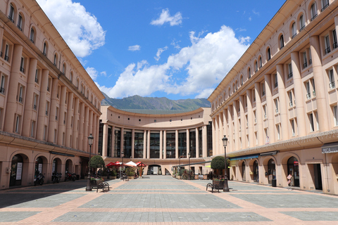 La place de l’Europe à Albertville