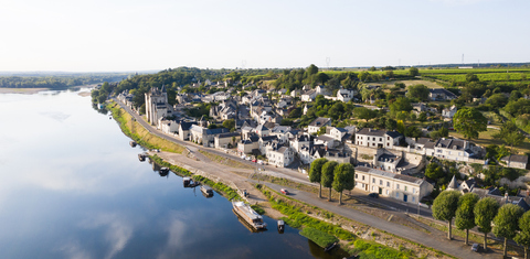 Village de Montsoreau sur la Loire