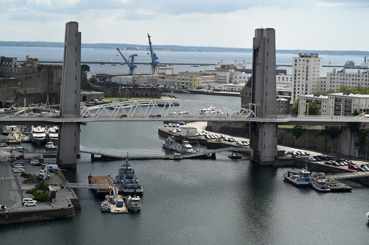 Brest port militaire