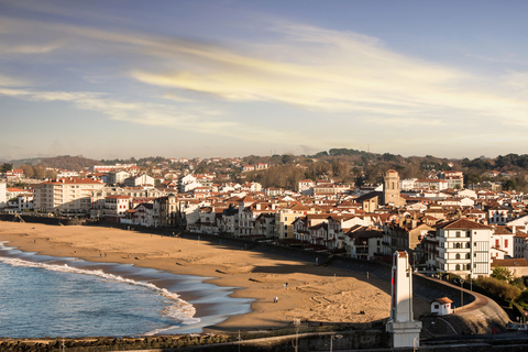 Baie de Saint-jean-de-luz au coucher du soleil