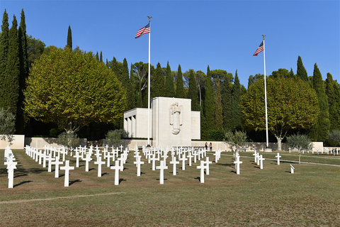 Le cimetière américain du Rhône à Draguignan