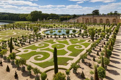 Jardin de l’Orangerie dans le parc de Versailles