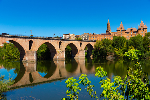 Montauban avec pont et rivière Tarn dans le Tarn-et-Garonne