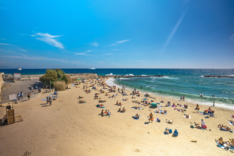 Plage de la Gravette Antibes