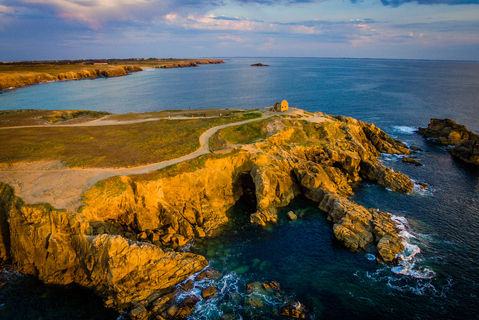 Vue de drone de Quiberon