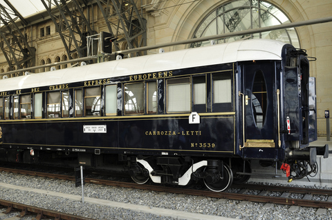 Wagon du train Venice Simplon Orient Express