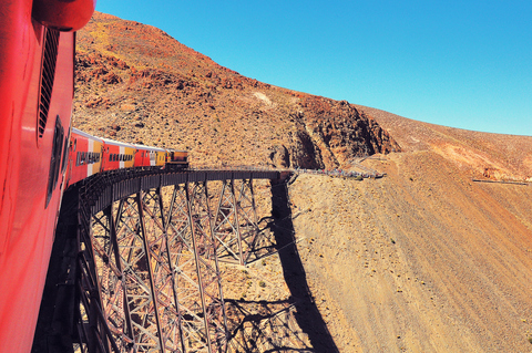 Train des nuages en Argentine