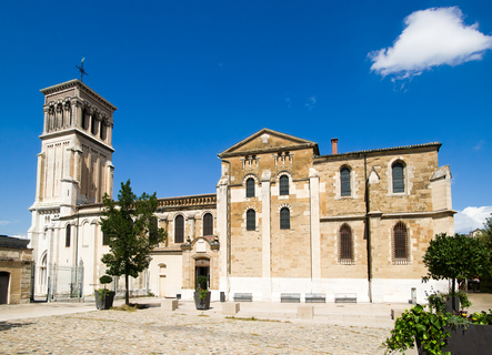 Saint-Apollinaire Cathedral iin Valence, Drome, France