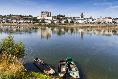 Saumur depuis la Loire