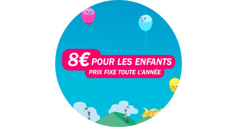 Le billet enfant est à 8€ avec OUIGO