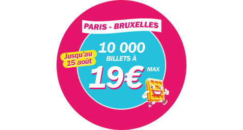 10000 billets à 19€ max jusqu'au 15 août