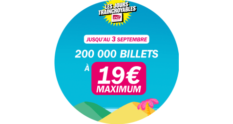 Les jours Traincroyables sont lancés