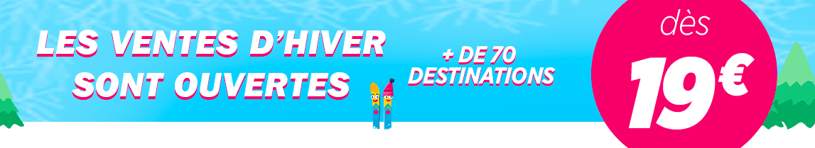 Les ventes d'hiver sont ouvertes
