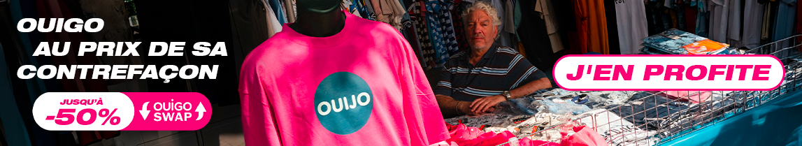 OUIGO au prix de sa contrefaçon