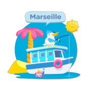 Train pour Marseille