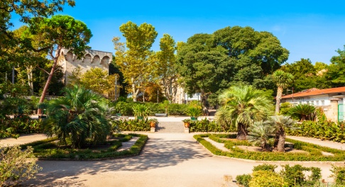 jardin montpellier