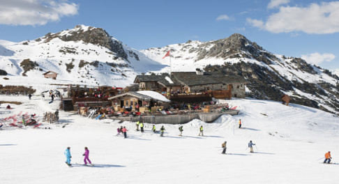 Pistes de ski aux Arcs