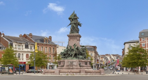Monument commémorant le siège de la ville de Saint Quentin en 1557 