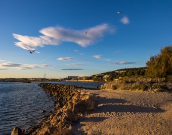 Plage à Sète