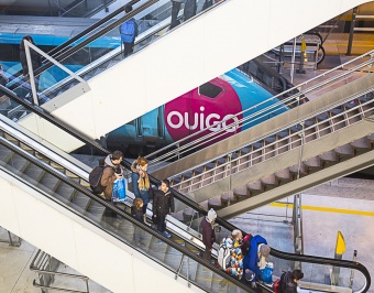 Nantes Train Ouigo gare Marne la vallee 