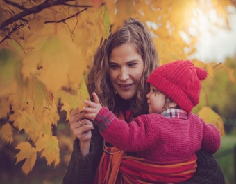 Voyager avec bébé en Automne