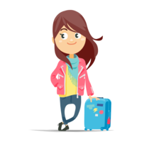 Une jeune femme avec OUIGO