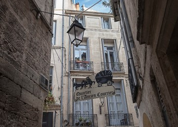 Montpellier - quartier de l'ancien courrier