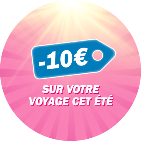 -10€ sur votre prochain voyage avec le code SOLEIL10