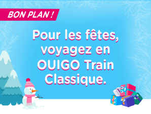 ODV Ouigo Train Classique Noel 2023