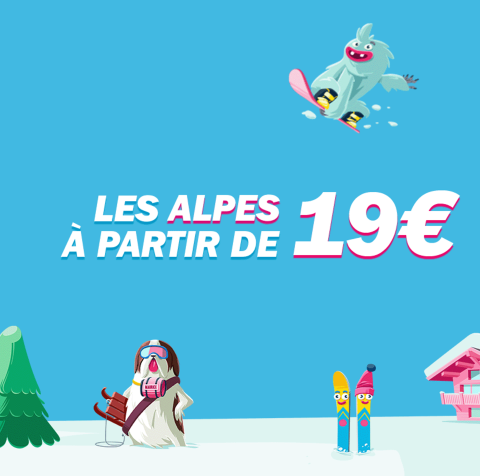 Les alpes avec ouigo