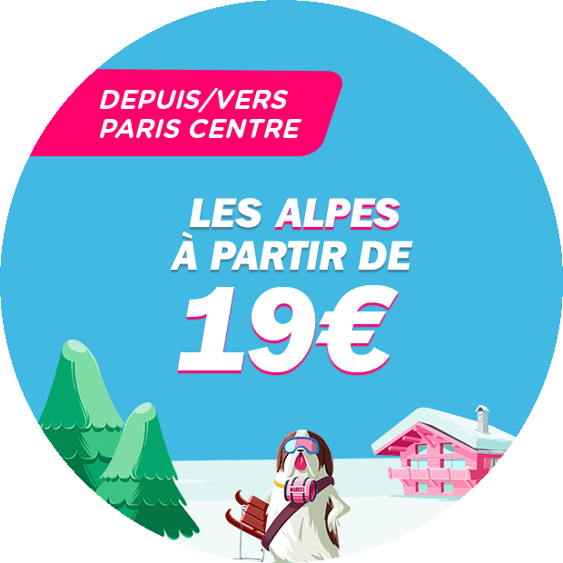 Cet hiver, les Alpes dès 19€ : on part skier tout schuss et pas cher avec OUIGO !