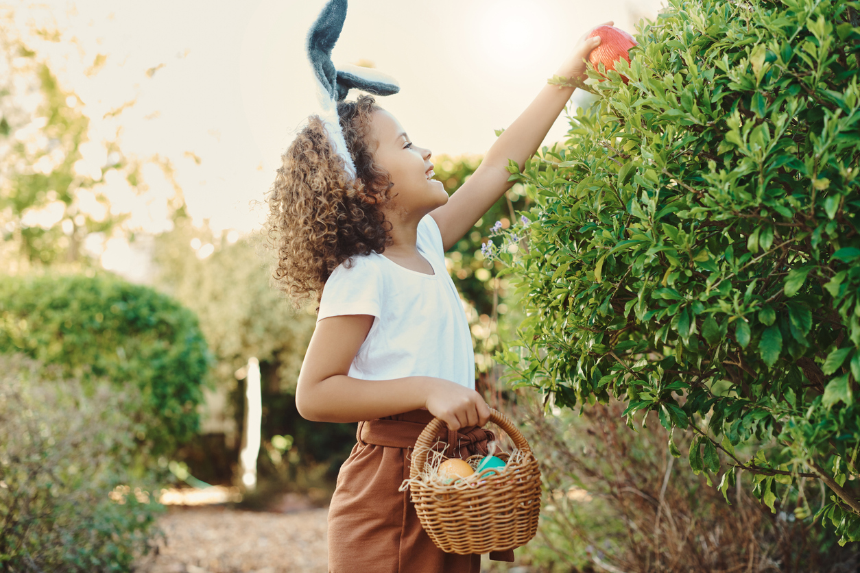 Chasse aux oeufs de Pâques