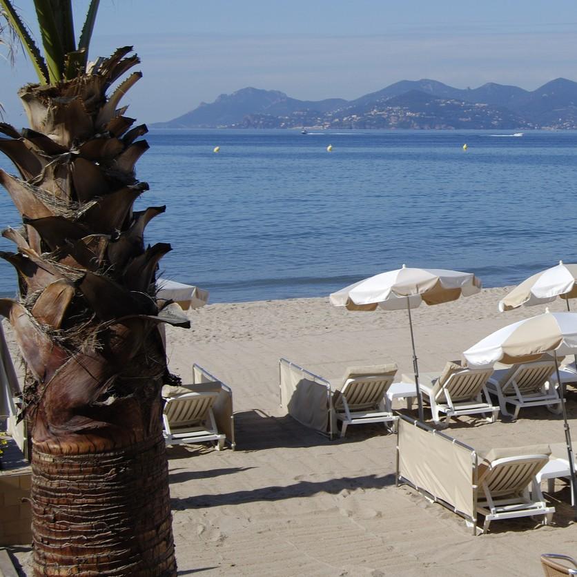 Plage de La Croisette, Cannes