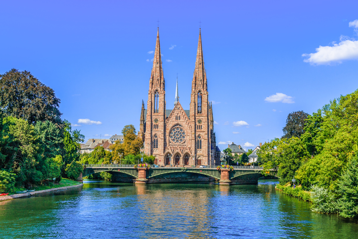 Strasbourg cathedrale voyager avec OUIGO