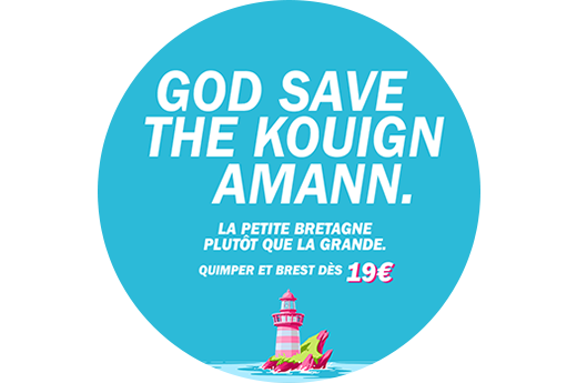 En Grande-Bretagne, il y a un King. En Bretagne, on préfère le KouING-Amann !
