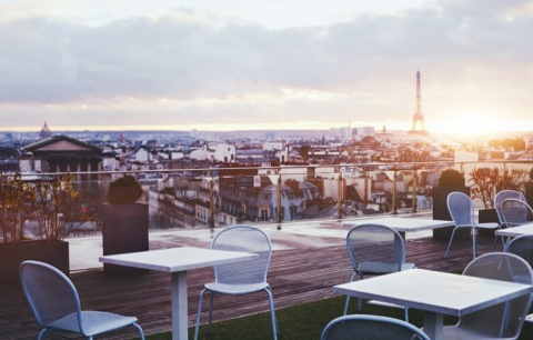 Paris vue terrasse